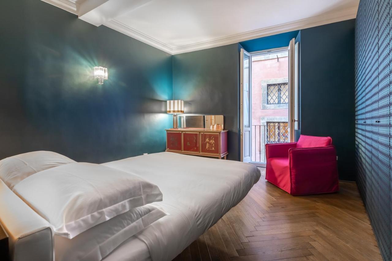 Ferienwohnung Chic And Style In Historical Via Giulia Rom Exterior foto