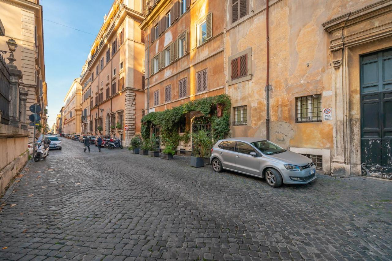 Ferienwohnung Chic And Style In Historical Via Giulia Rom Exterior foto